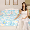 Petal Veil 100% Combed Cotton 144 TC King Flat Bedsheet