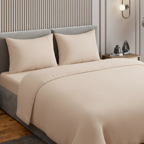 Organic Cotton Bedsheet- Rose Whisper 300 TC Percale