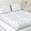 300 TC Satin Royale Bedsheet Aurelia Petals, Multicolor