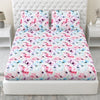 300 TC Satin Royale Bedsheet Floreal Mystique, Multicolor