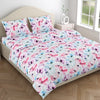 300 TC Satin Royale Bedsheet Floreal Mystique, Multicolor