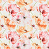 300 TC Satin Royale Bedsheet Seraphine Blossom, Multicolor