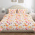 300 TC Satin Royale Bedsheet Seraphine Blossom, Multicolor