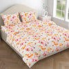 300 TC Satin Royale Bedsheet Seraphine Blossom, Multicolor