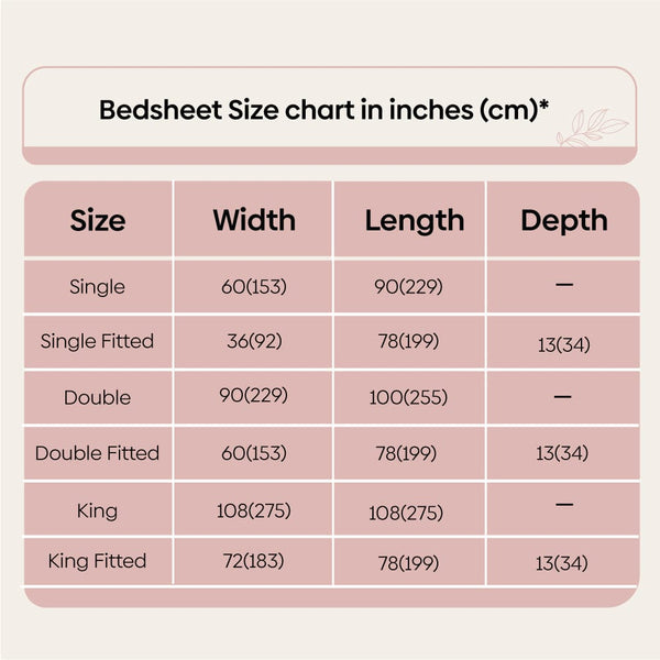 Radiant Circles 100% Cotton Double Bedsheet, 144 TC