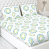 Radiant Circles 100% Cotton King Bedsheet, 144 TC
