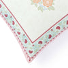 Orchid Courtyard Charm 100% Cotton Cushion Covers, Pack of 2