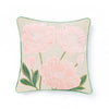 Rose Bower Embroidered Cushion Cover Pack of 1, Pink