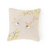 Arbor Wing Embroidered Cushion Cover Pack of 1, Beige
