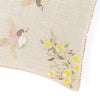 Arbor Wing Embroidered Cushion Cover Pack of 1, Beige