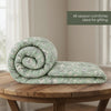 Garden Grace Printed Double Size Comforter, Sage Green