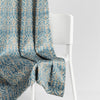 Blackout Digital Printed Pack Of 2 Curtain Cerulean Court, Blue