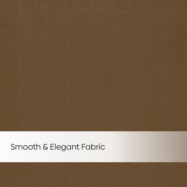 Blackout Solid Essential Drape Pack Of 2 Curtain, Taupe