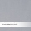 Blackout Solid Essential Drape Pack Of 2 Curtain, Ash Grey