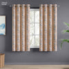 Cotton Printed Curtain Singing Rose, Blue