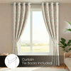 100% Cotton Printed Curtain Solace Flora, Coral