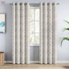 Cotton Printed Pack Of 2 Curtain Floral Siesta, Pink