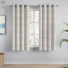 Cotton Printed Pack Of 2 Curtain Floral Siesta, Pink