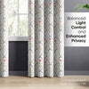Cotton Printed Pack Of 2Curtain Classic Trellis, Multicolor