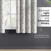 Cotton Printed Pack Of 2Curtain Classic Trellis, Multicolor