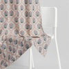 Cotton Printed Pack Of 2 Curtain Terracotta Trellis ,Multicolor