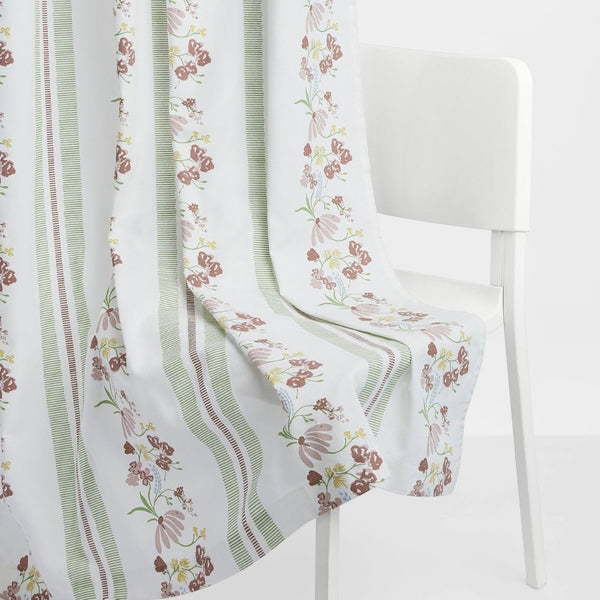 Cotton Printed Pack Of 2 Curtain Maison Fleurée Multicolor