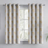 Cotton Printed Pack Of 2 Curtain Curtain Soleil Botanique Yellow