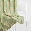 Cotton Printed Pack Of 2 Curtain Curtain Soleil Botanique Sage