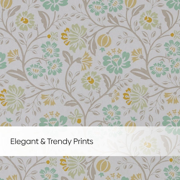Cotton Printed Pack Of 2 Curtain Rosaline Multicolor
