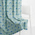 Cotton Printed Pack Of 2 Curtain Rosette Blue
