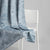 Polyester Printed Blackout Curtains Misty Fern, Dusty Blue