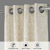 Ginkgo Serenity Curtain Set, Sand