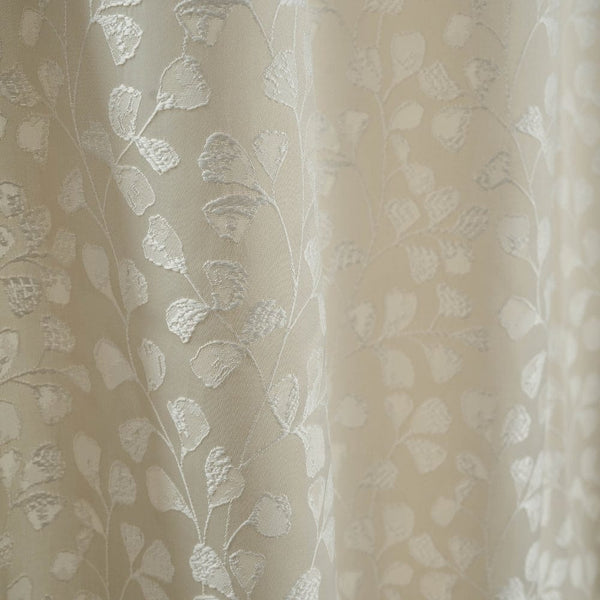 Ginkgo Serenity Curtain Set, Champange