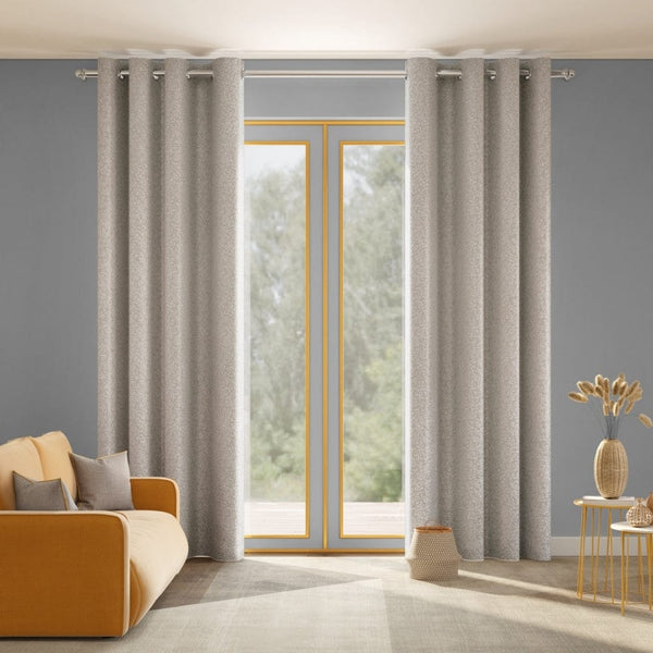 Willow Breeze Curtain Set, Frost Blue