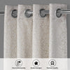 Willow Breeze Curtain Set, Ivory