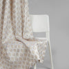 JacquardCurtains Champagne Crest, Stone