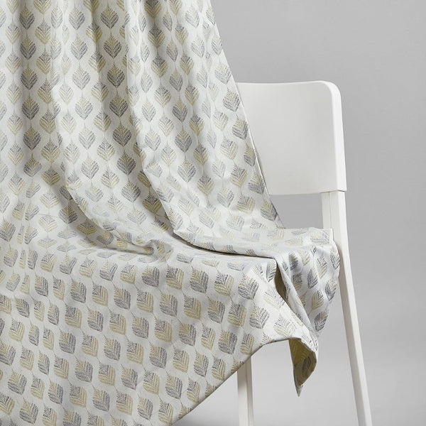 JacquardCurtains Silverleaf Harmony, Grey