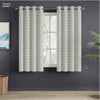 JacquardCurtains Silverleaf Harmony, Grey