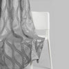JacquardCurtain SliverGroove Emboss, Grey