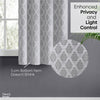 JacquardCurtain Silvercrest Damask, Grey