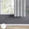 JacquardCurtain Silvercrest Damask, Grey