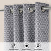 Mosaic Mirage Curtain Set, Slate