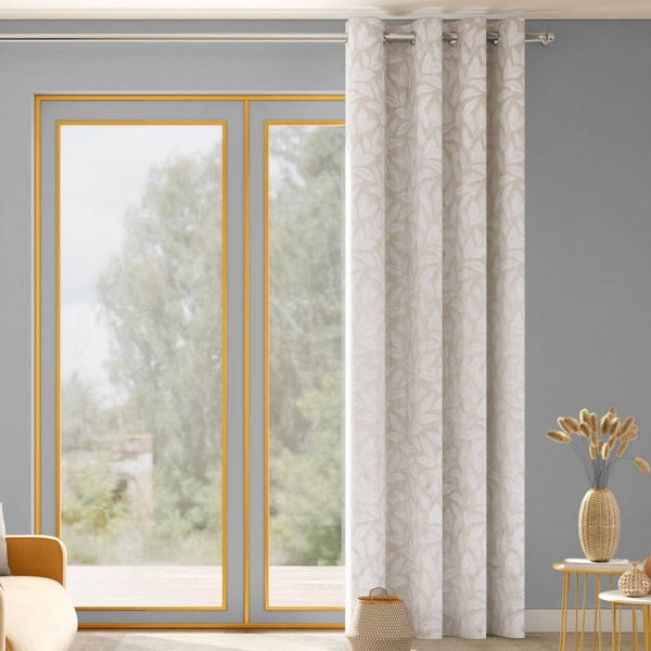 Botanic Hush Curtain, Pearl
