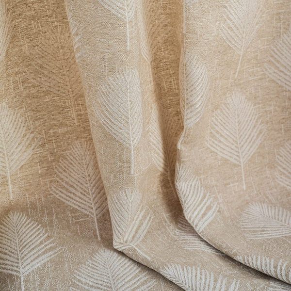 Palm Charm Curtain, Caramel