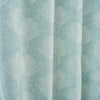 Palm Charm Curtain, Aqua