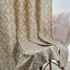 Ornate Symphony Curtain, Ivory