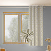 Ornate Symphony Curtain, Ivory