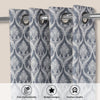 Ornate Symphony Curtain, Sapphire