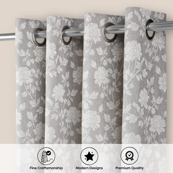 Chateau Rose Curtain, Moonbeam
