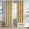 Poly Cotton JacquardCurtains Lemon Vine Weave, Lemon